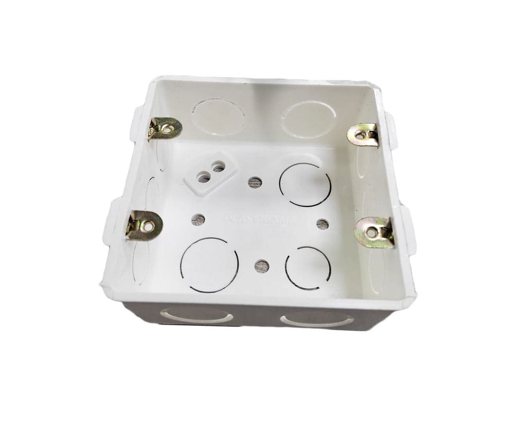 PLASTIGAMA CAJA CUADRADA 4X4 - 1