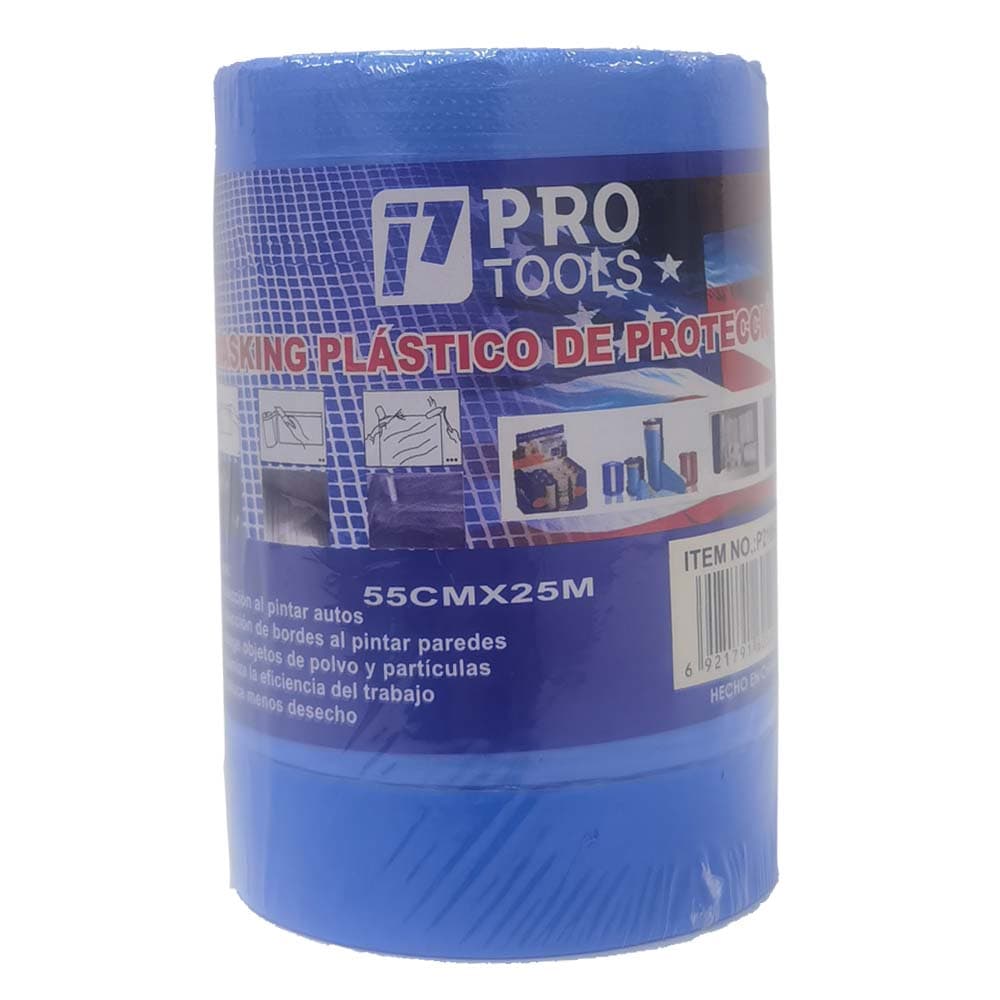 PT PLASTICO Mastiko AZUL P/PINTAR 25mtX55cm 72 - 1