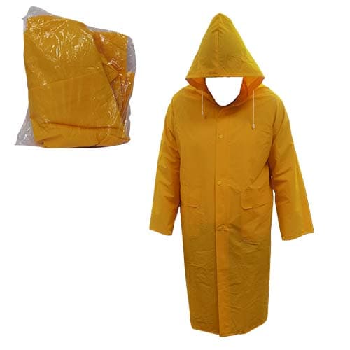 IMP IMPERMEABLE C-10 T/ABRIGO PVC L AMARILLO - 1