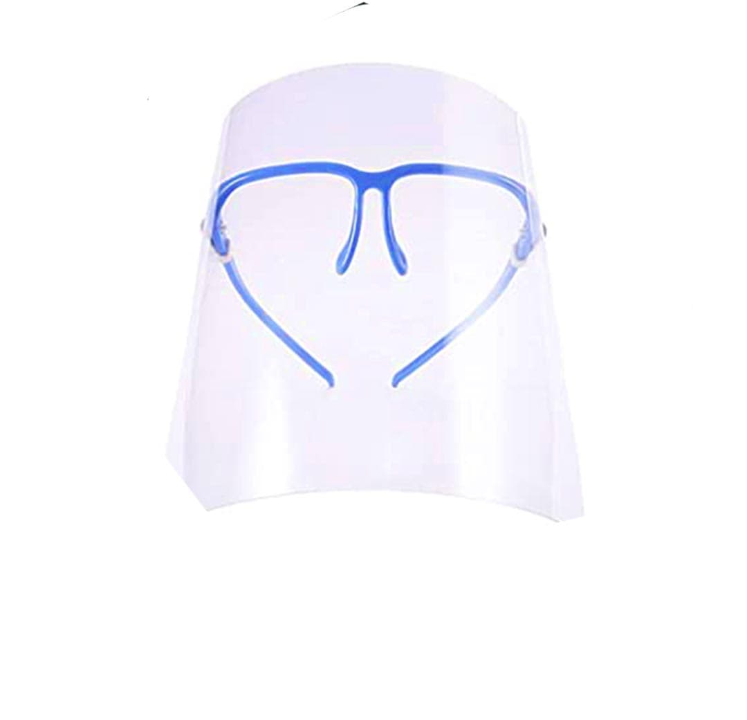 IMP PROTECTOR FACIAL TRANSPARENTE MARCO AZUL F - 1