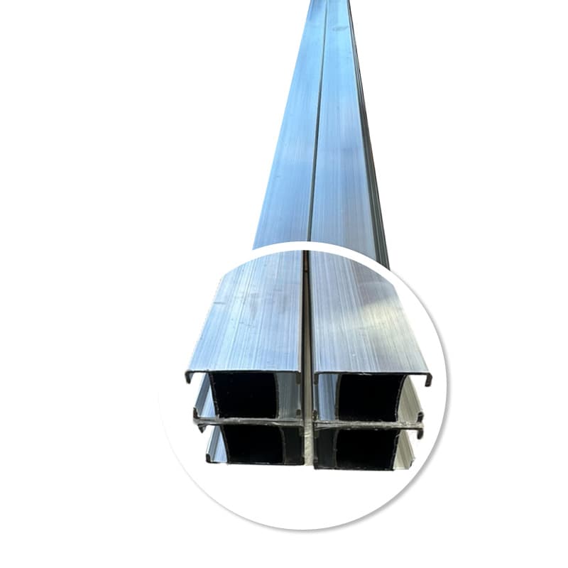PE PERFILES SOPORTE DE ALUMINIO 4,80M - 1