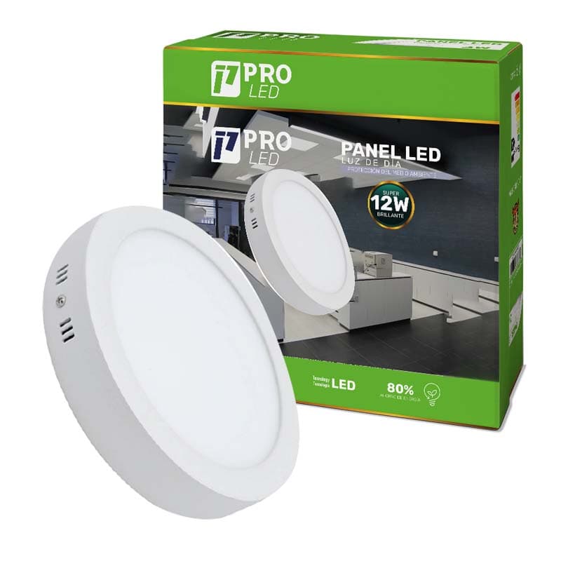 PROLED PANEL RED SOB BL 12W 85-265V 6.5K (40) - 1