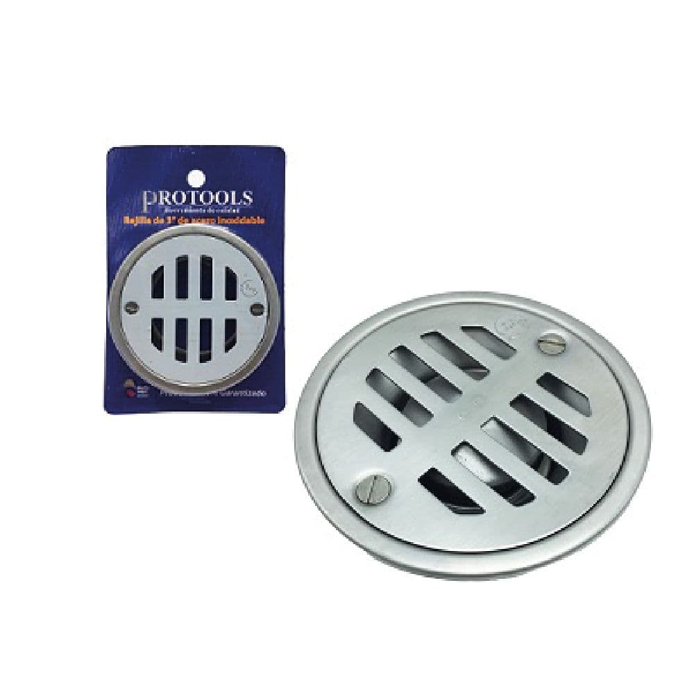 REJILLA 2 ACERO INOX.C/TRAMPA - 1