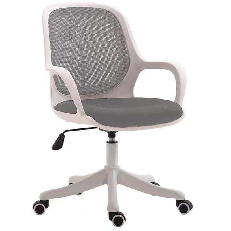 IMP SILLA P/OFICINA GRIS SOPORTE LUMBAR MALLA - 1