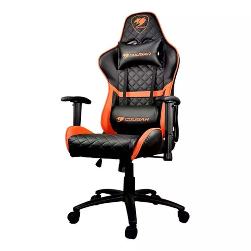 IMP SILLA GAMER TOMATE/NGR C/SINTETICO DJ 1 - 1