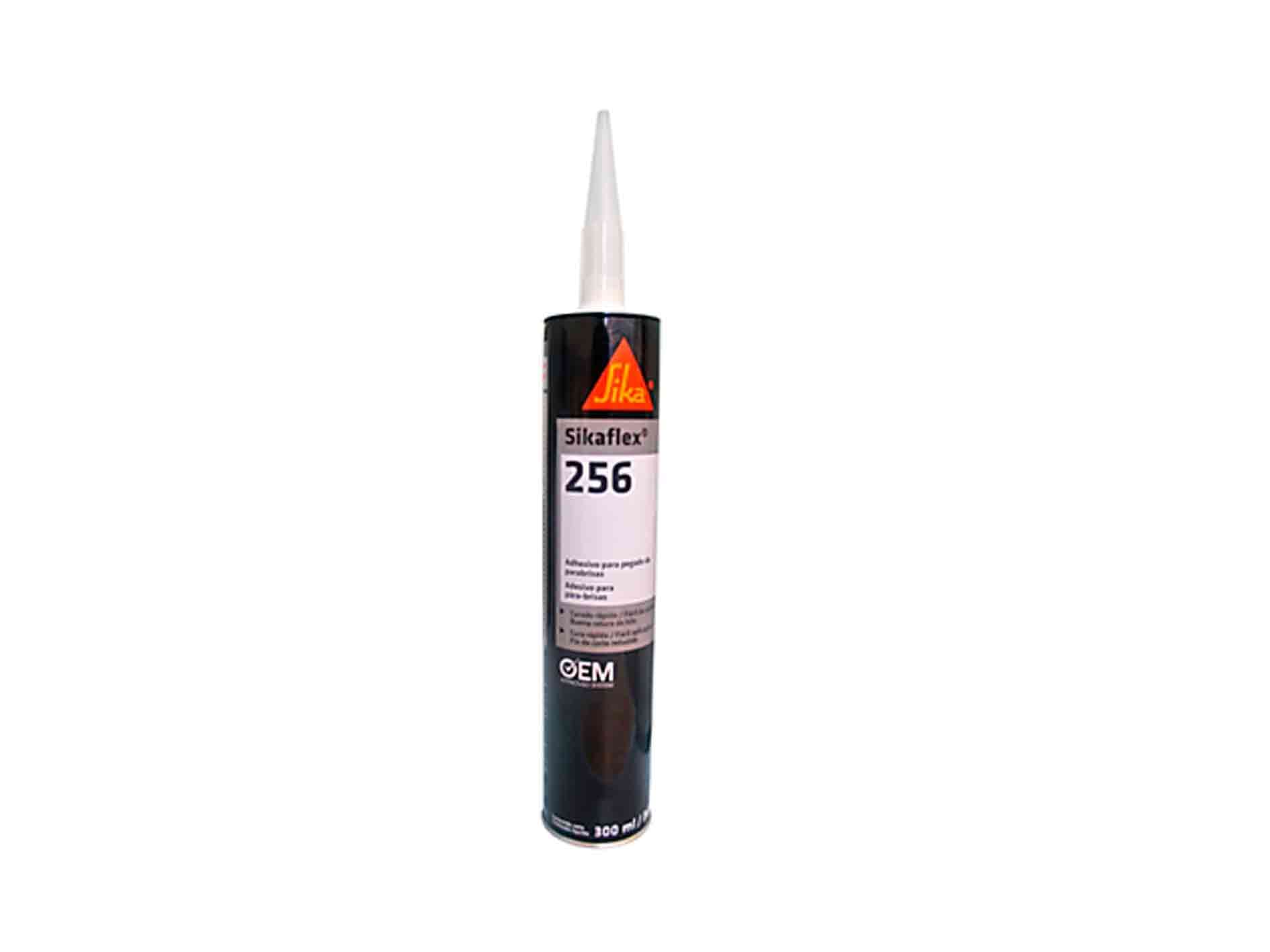 SIKAFLEX PARABRISAS 256 NEGRO CART. 300ML (12UXCJ) - 1