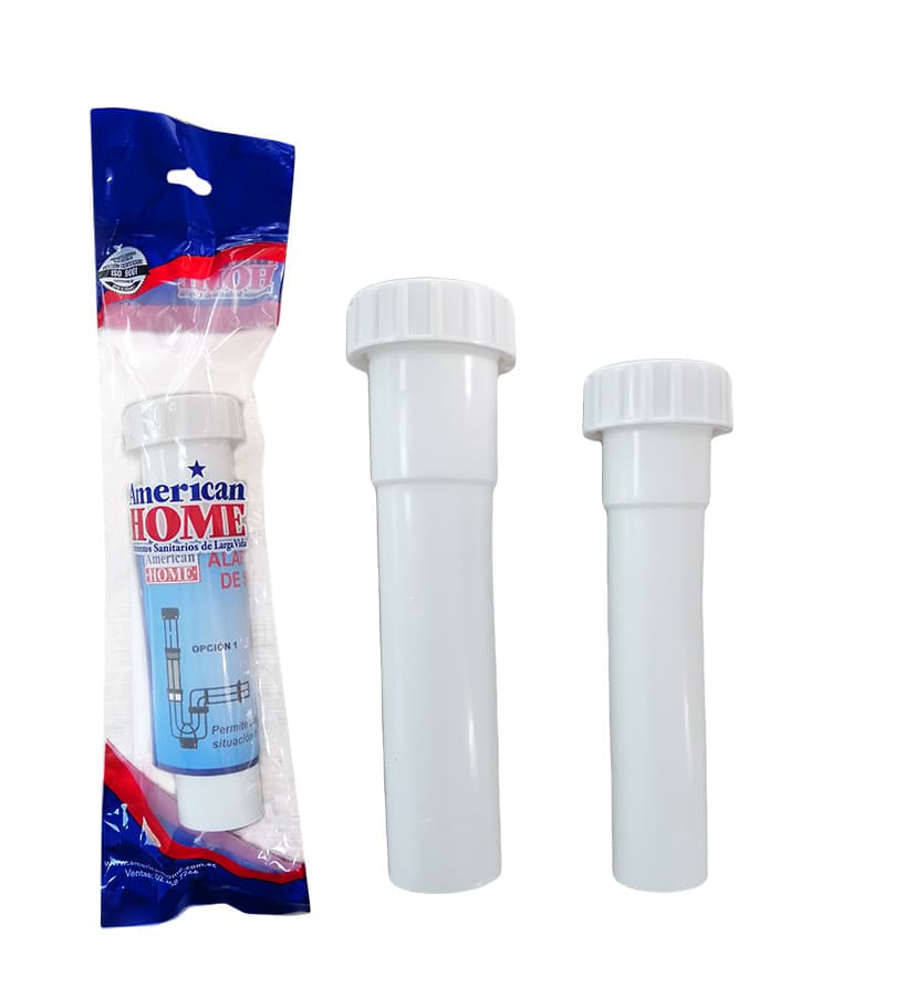 SIFON ALARGADOR 1.1/4 BLANCO AMERICAN HOME - 1