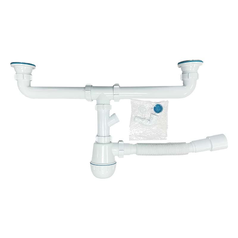 PROACQUA SIFON DOBLE 1 1/2 ESPIRAL C/REGISTRO - 1