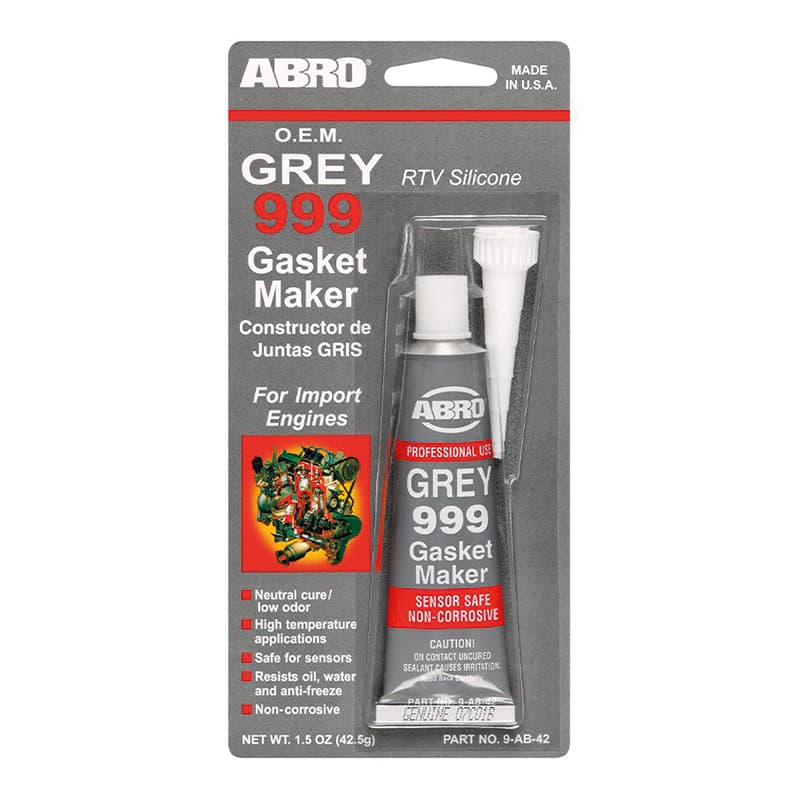 ABRO SILICON 9AB GRIS 999 1.5OZ (12UxCJ) - 1