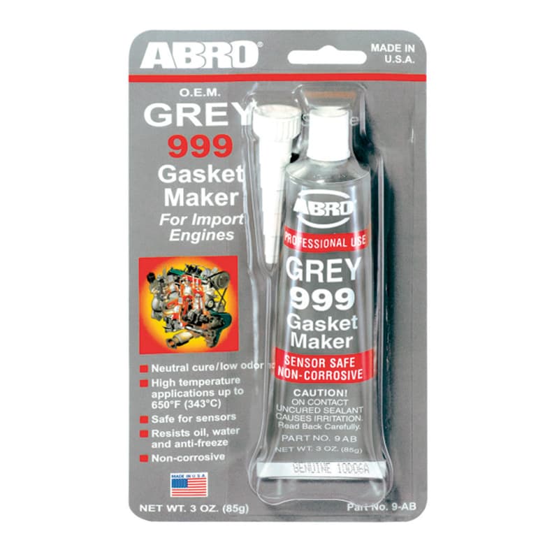 ABRO SILICON 9AB GRIS 999 3OZ (12UxCJ) - 1