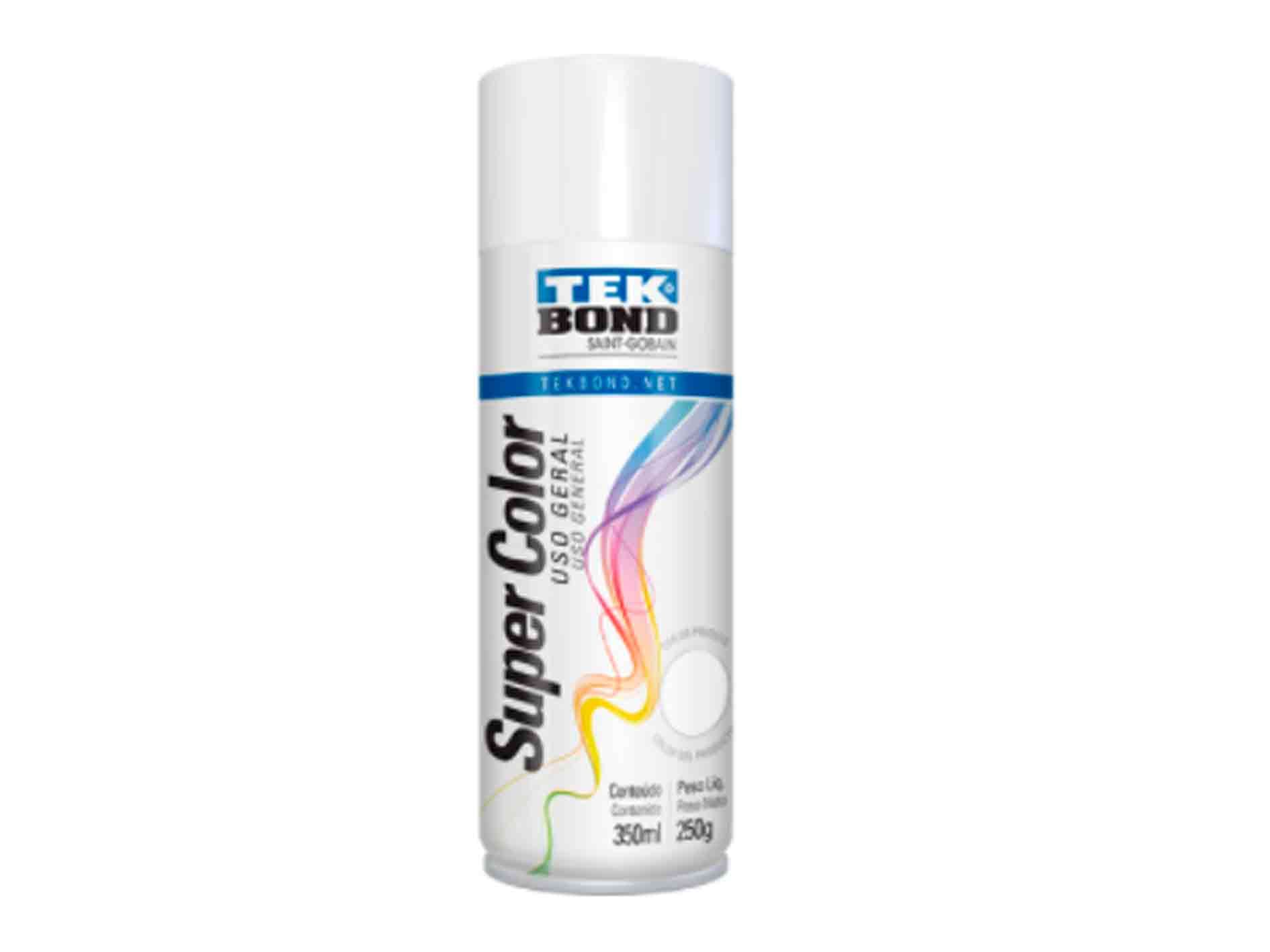 TEKBOND SPRAY PINT BLANCO BRILLANT 400ML 140GR (6U - 1