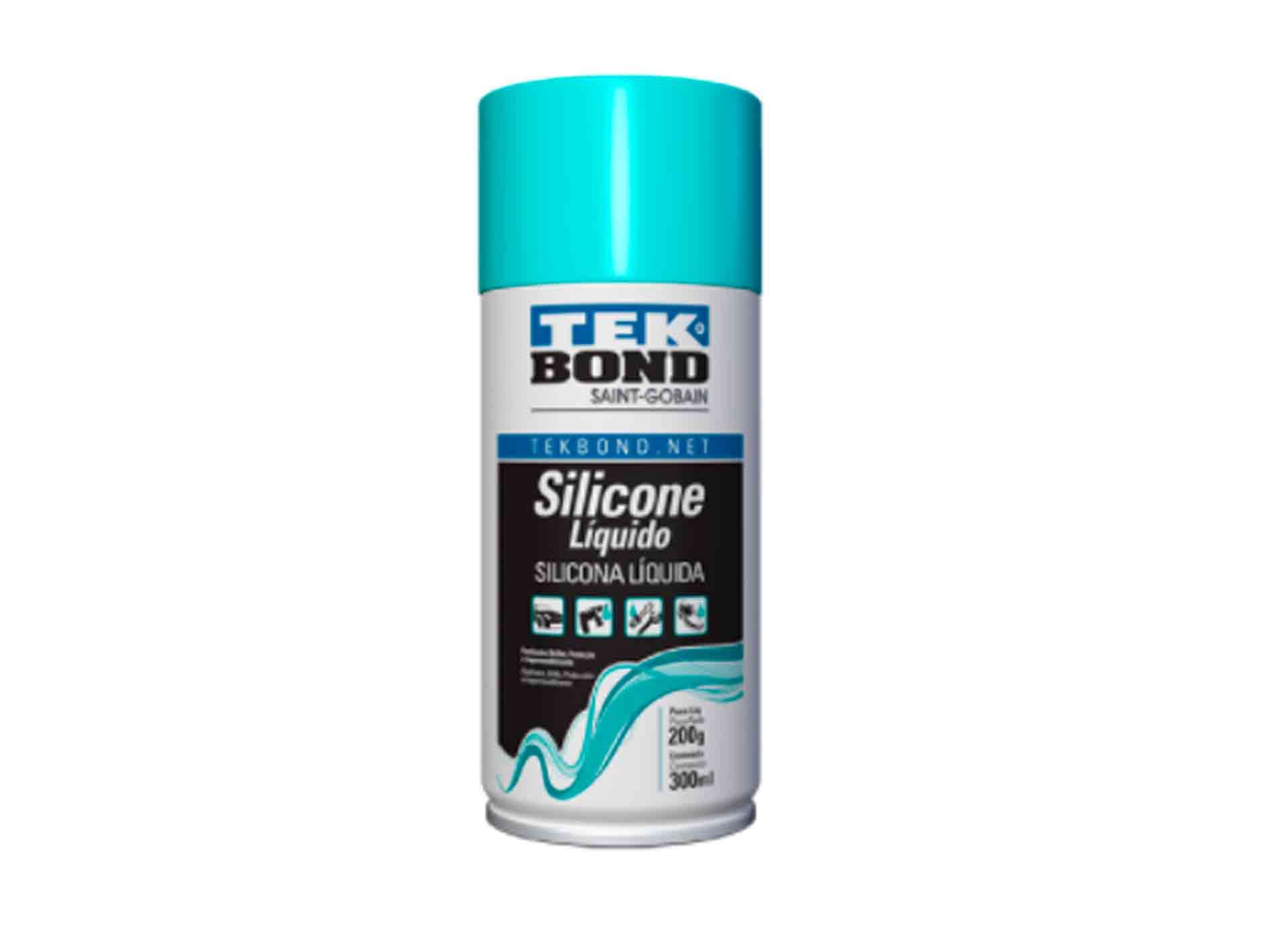 TEKBOND SPRAY SILICON LIQUIDO 300ML 200GR (12UxCJ) - 1