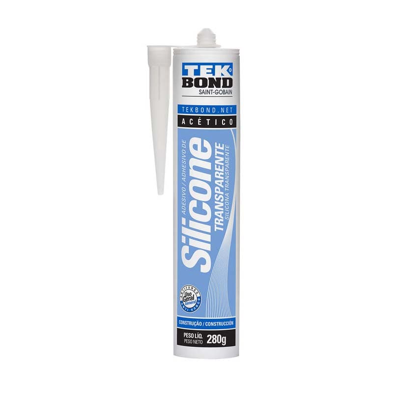 TEKBOND SILICON ACETICA TRANSPARENTE 280GR (24UXCJ - 1