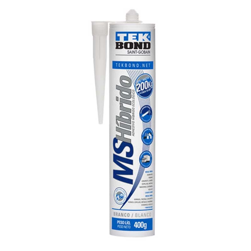 TEKBOND CLAVO LIQUIDO MS HIBRIDO BLANCO 400G (12U - 1