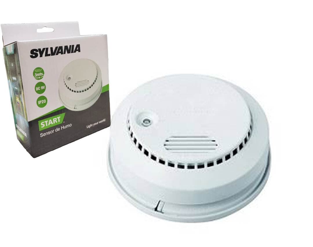 SYLVANIA DETECTOR DE HUMO 9V - 1