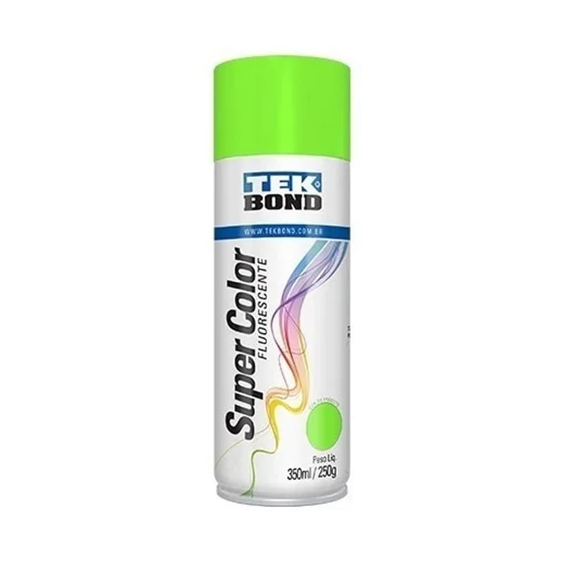 TEKBOND SPRAY AERO VERDE FLUORECENTE 400ML 140GR ( - 1