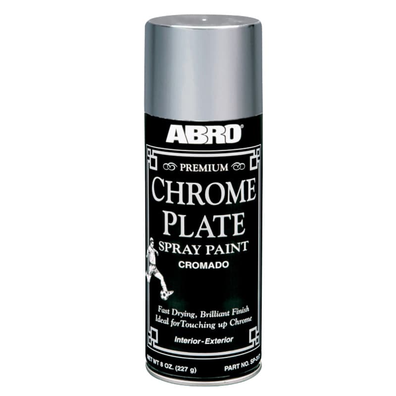 ABRO SPRAY PINT CROMO PLATA (12UxCJ) - 1