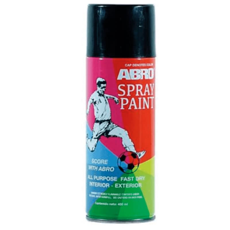 ABRO SPRAY PINT NEGRO ALTA TEMPERATURA - 1