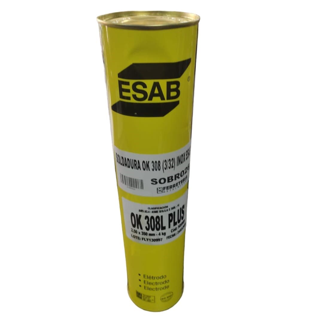 ESAB SUELDA INOX. 3/32 308L(4KGxPQ)(188PZ) - 1