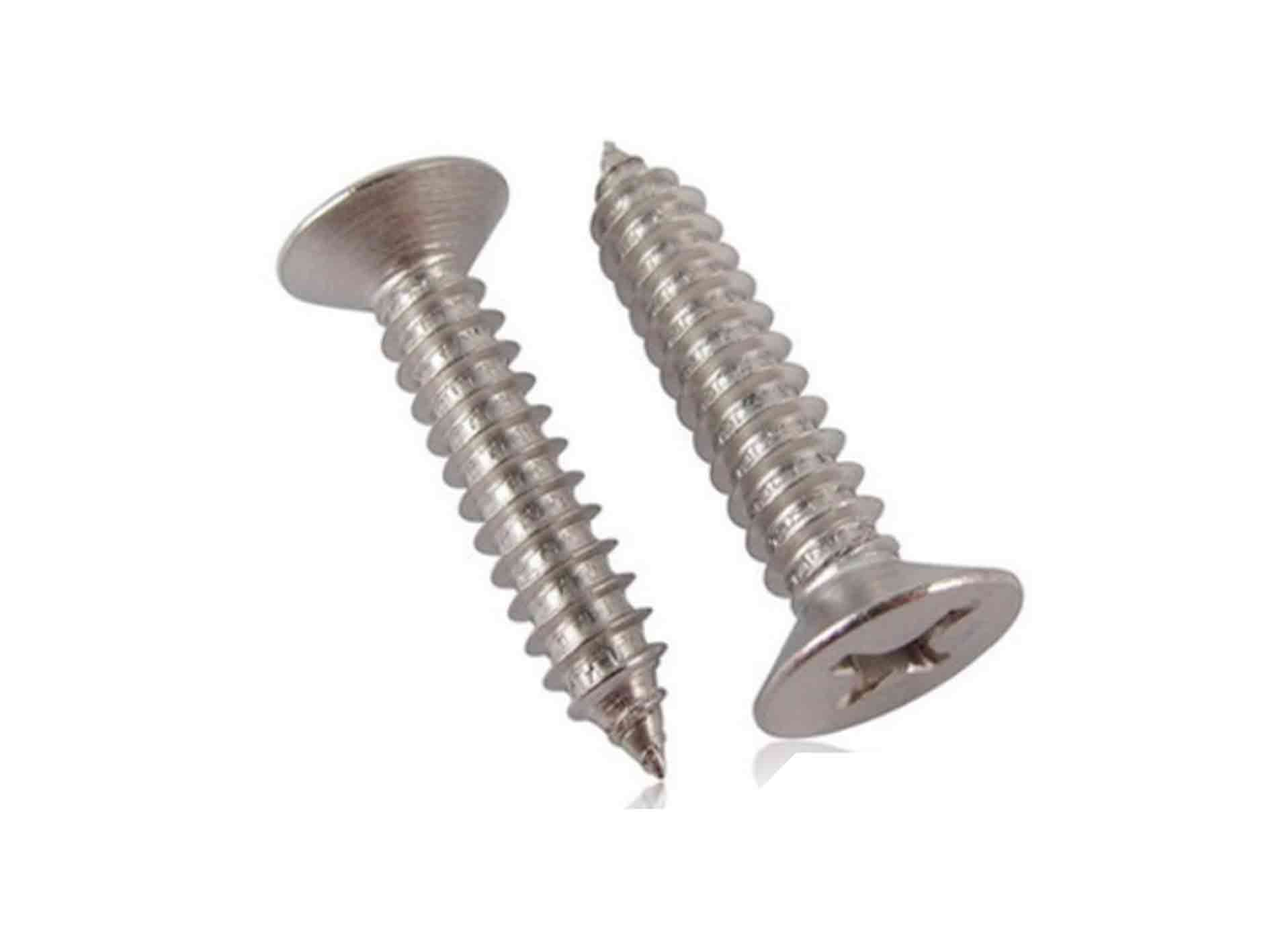 TORNILLO T/PATO C/AVELL NIQUEL 10X1 1/4 ( - 1