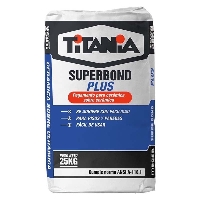 5% TITANIA SUPER BOND PLUS 25KG  (50UxPALET) - 1