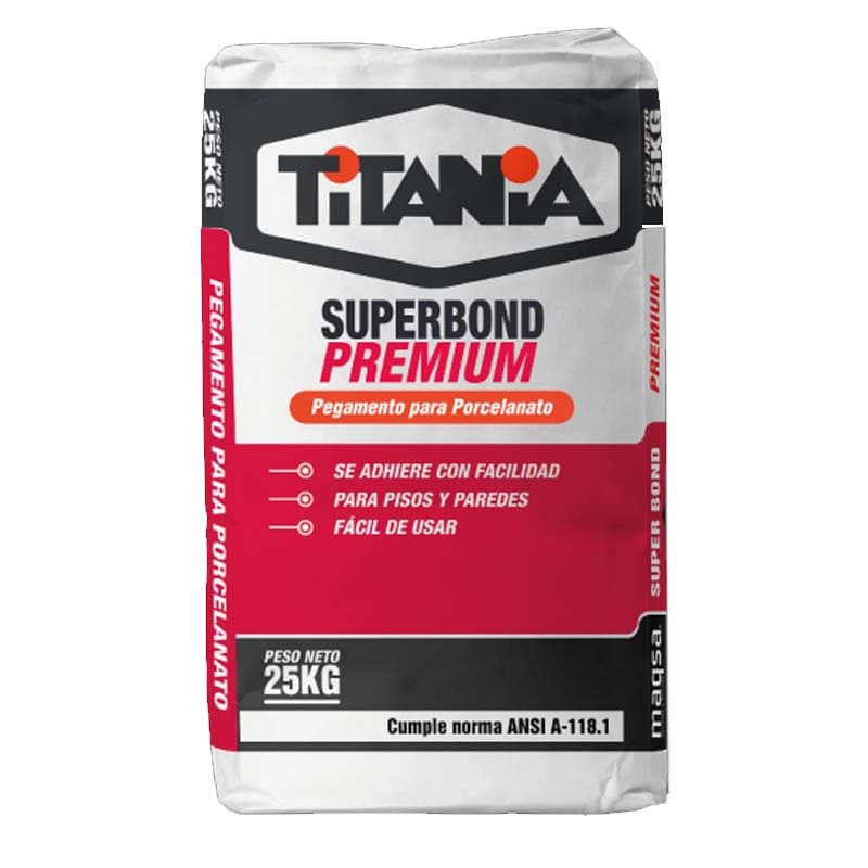 5% TITANIA SUPER BOND PREMIUM 25KG  (50UxPALET) - 1