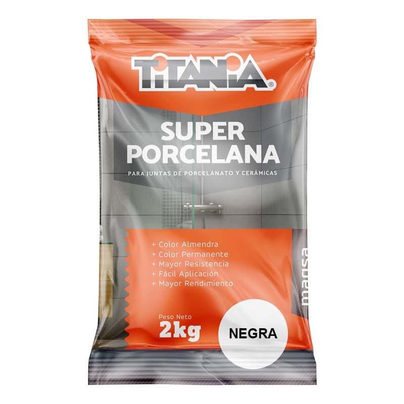 5% TITANIA PORCELANA NEGRA 2KG   (25UxBULTO) - 1
