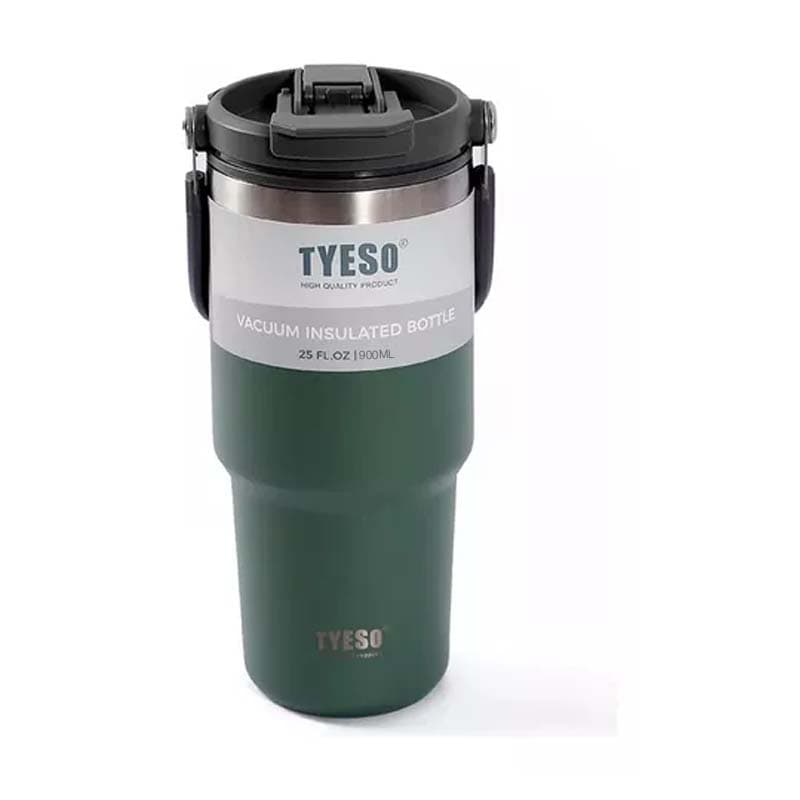IMP VASO TERMO TYESO 900ML 2F VERDE SUS304 - 1