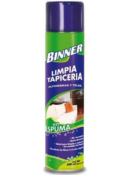 BINNER LIMPIA TAPICERIA 600ML AEROSOL (12UxCJ) - 1
