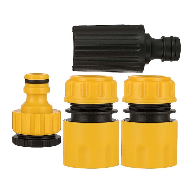 ELITE JGO D/ACOPLES P/MANGUERA 4 PIEZAS C/PITON - 1