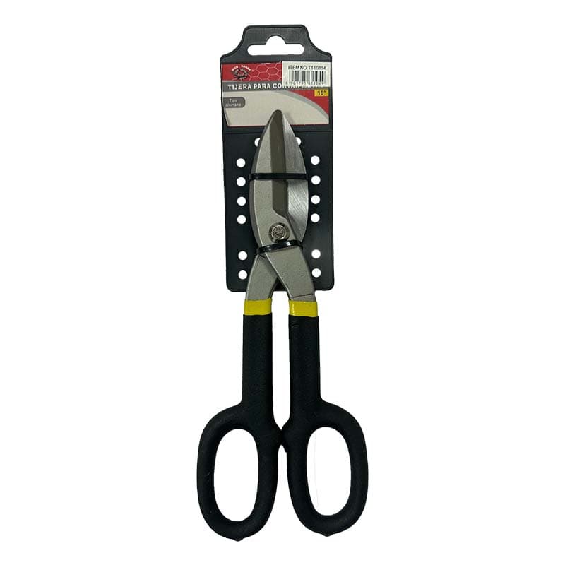 IMP TIJERA P/CORTAR METAL 10 REFORZADA (10U) (60X - 1