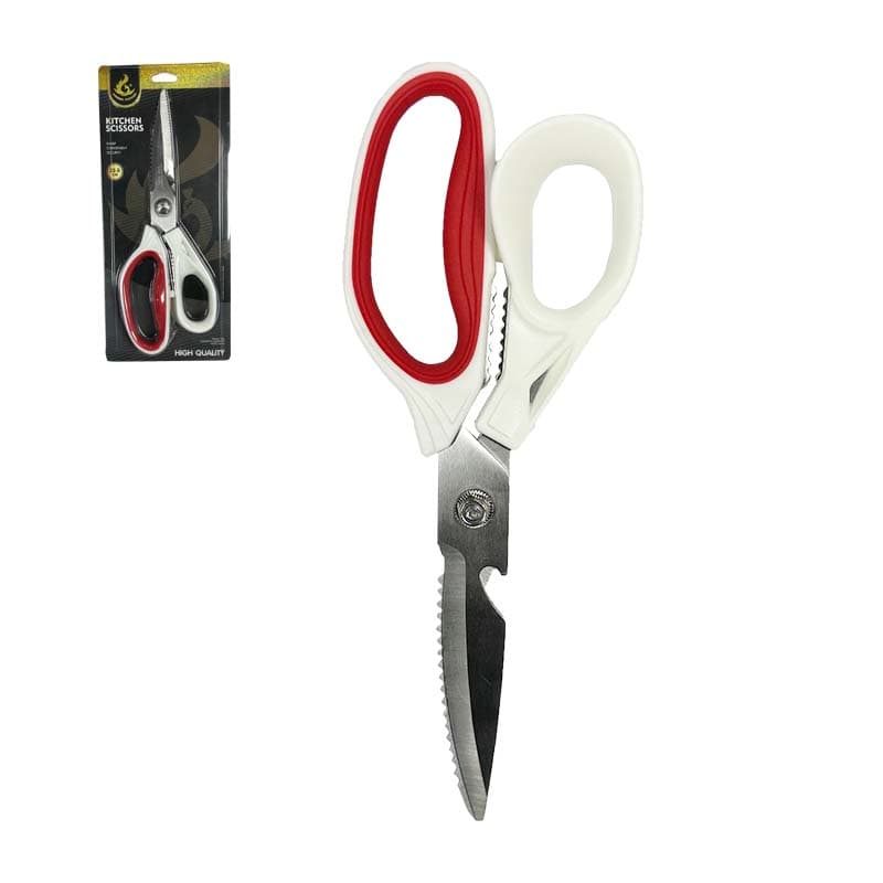 IMP TIJERA P/COCINA MULTIUSOS blanca 25cm CK-005 - 1