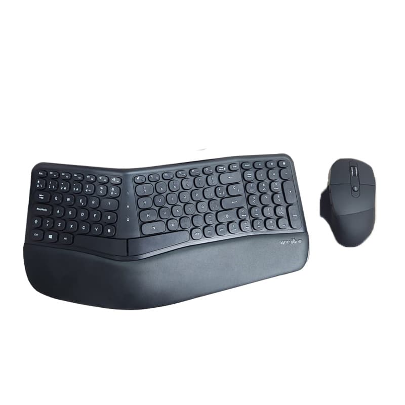 HO TECLADO ERGONOMICO BLUETOOTH/NUMERICO NG RECARG - 1