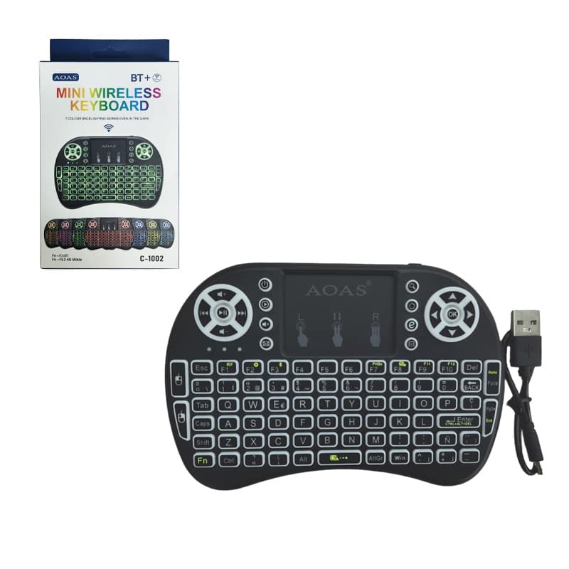 HO MINI TECLADO BLUETOOTH RECARGABLE - 1