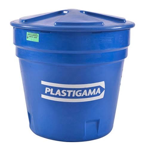 PLASTIGAMA TANQUE CONICO C/KIT 1/2 250LT (1UxC - 1