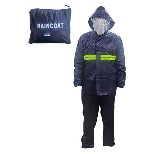 IMP TRAJE IMPERMEABLE C-8 PVC XXXL NEGRO 2P - 1