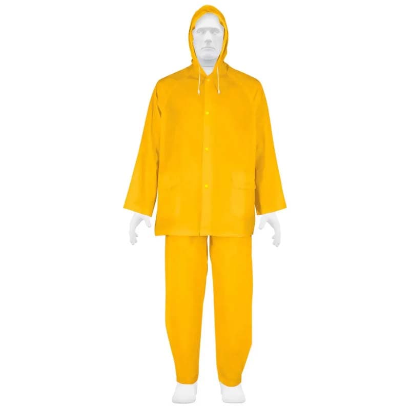 IMP TRAJE IMPERMEABLE C-10 PVC XXXL AMARILLO 2 - 1