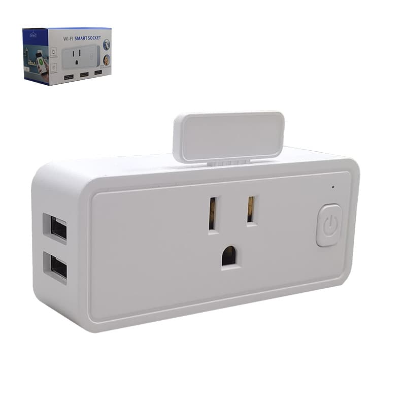 TOMA SMART WI-FI 1 SERVICIO BLANCO (1 UND) - 1
