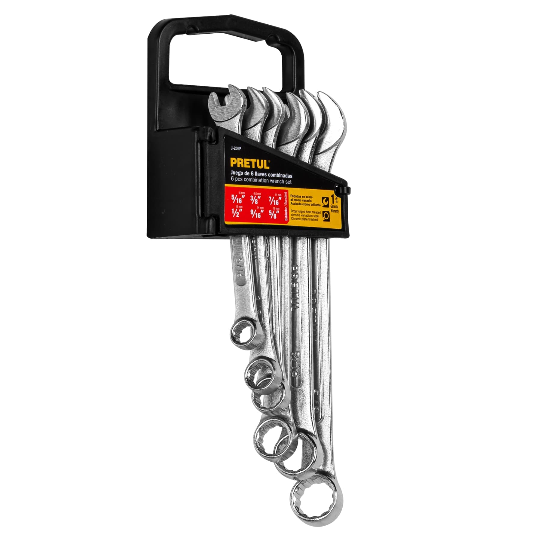 PRET JGO. LLAVE MIXTAS 6PZS 22016 - 1