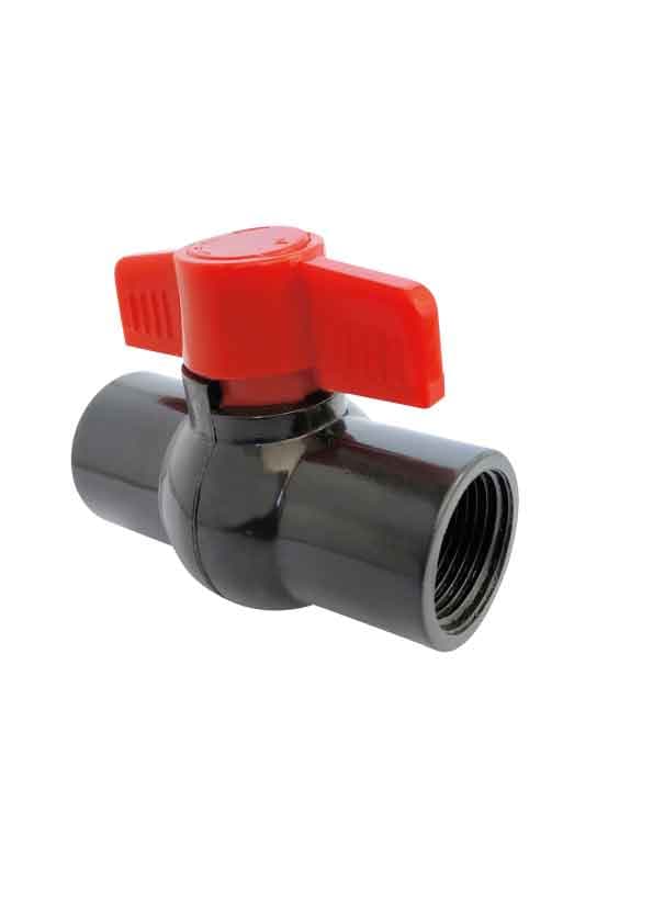 IMP VALVULA BOLA 1/2 PLASTICA ROSC. - 1