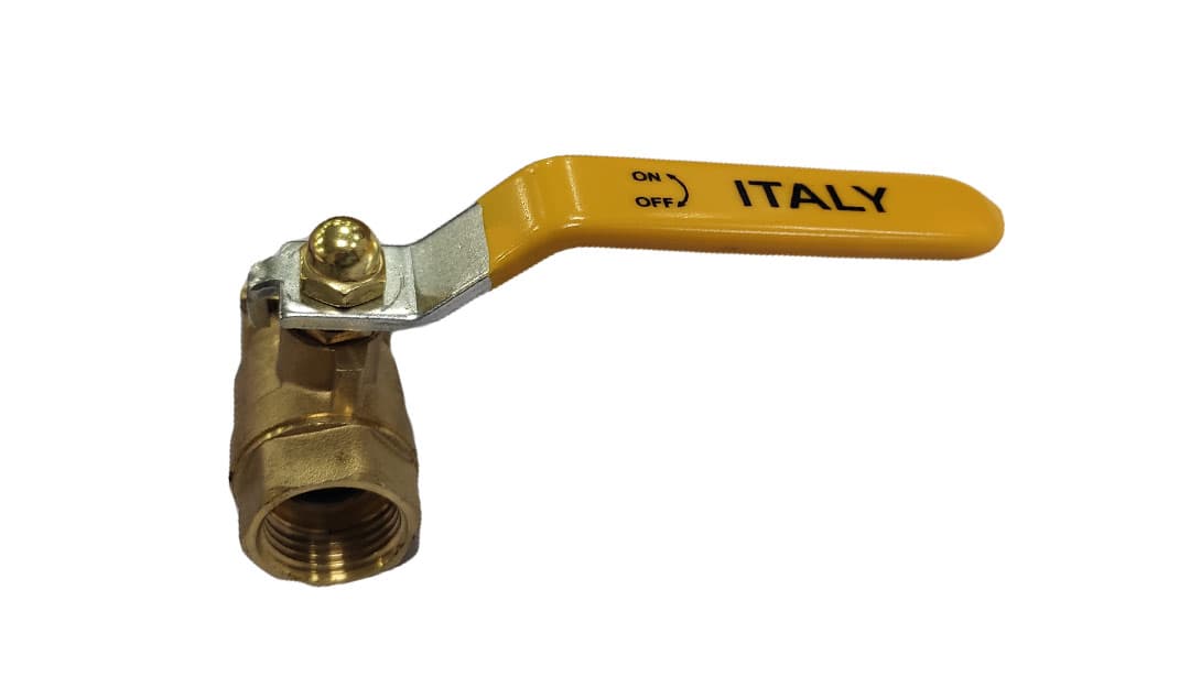 IMP VALVULA ESFERICA 1/2 T/ITALY 250 PSI REF - 1