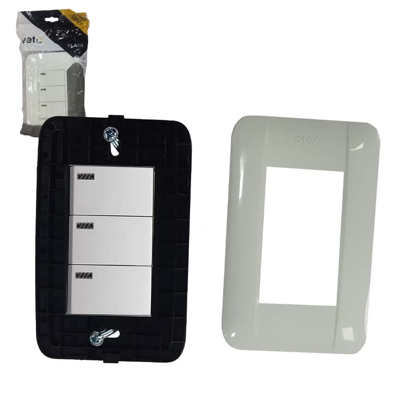 VETO PLA38148 BL INT TRIPLE L/P (8U) (160CJA) FRAM - 1