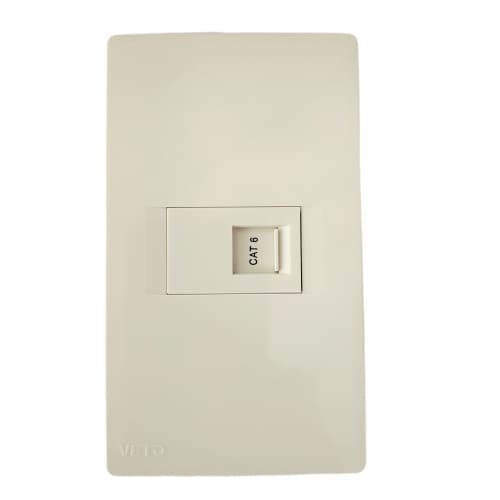 VETO PRE18225 MF JACK DATOS SIMPLE RJ45 CAT6 ( - 1
