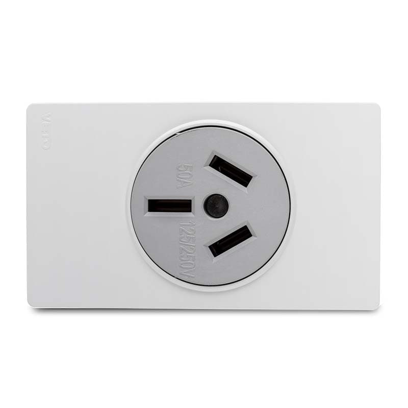 VETO PRE16818 BL TOMA P/GALLINA EMPO 50AMP 125-250 - 1