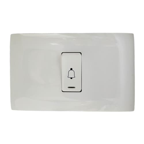 *LQ VETO VIV13145 BL PULSADOR TIMBRE L/P (8U) - 1