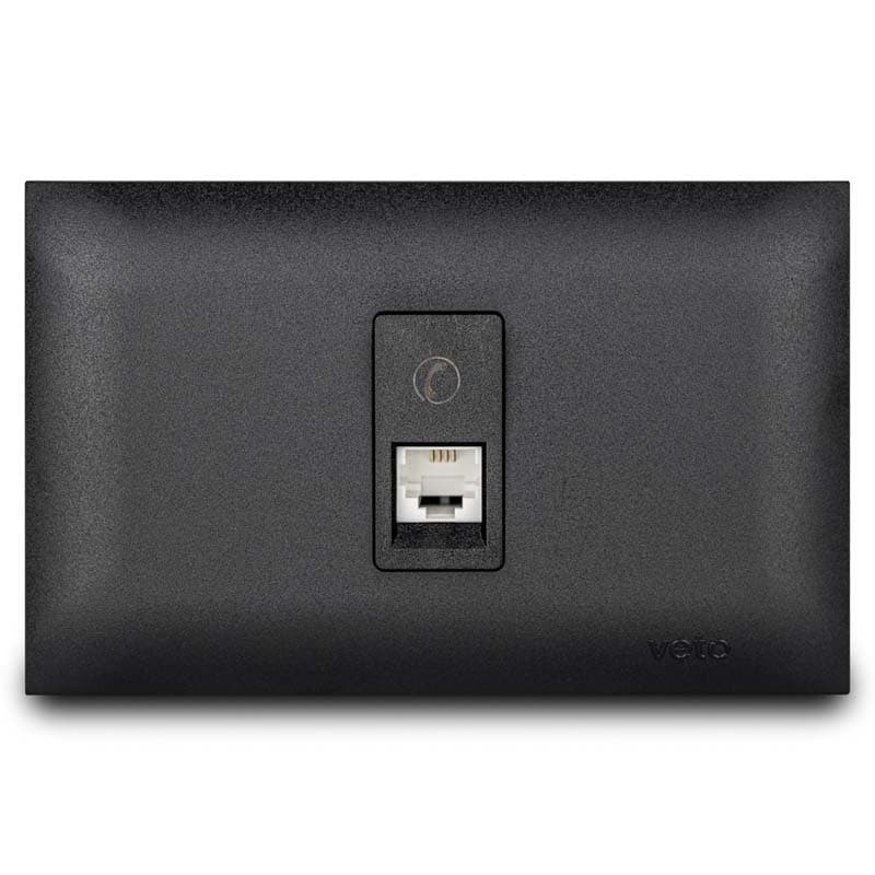 VETO VIV19468 NG JACK TELEF SIMPLE RJ14 (8U) - 1