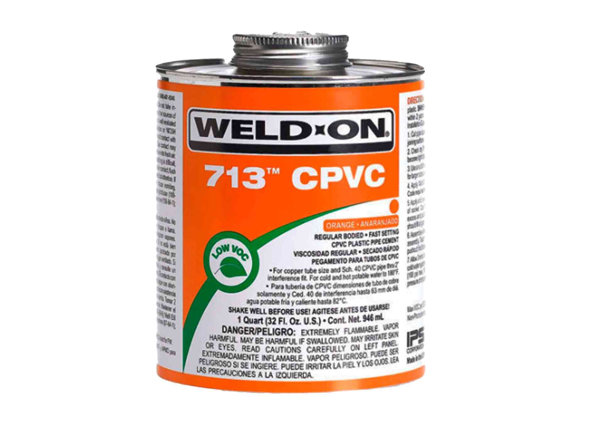 WELD-ON PEGA 713 NARANJA 1/32CC (0.118 L)(24Ux - 1